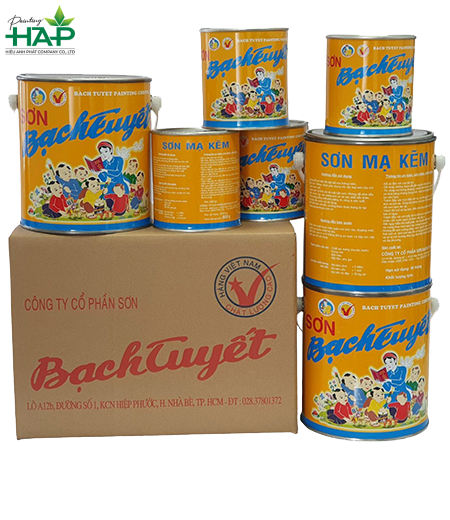 SƠN MẠ KẼM BẠCH TUYẾT